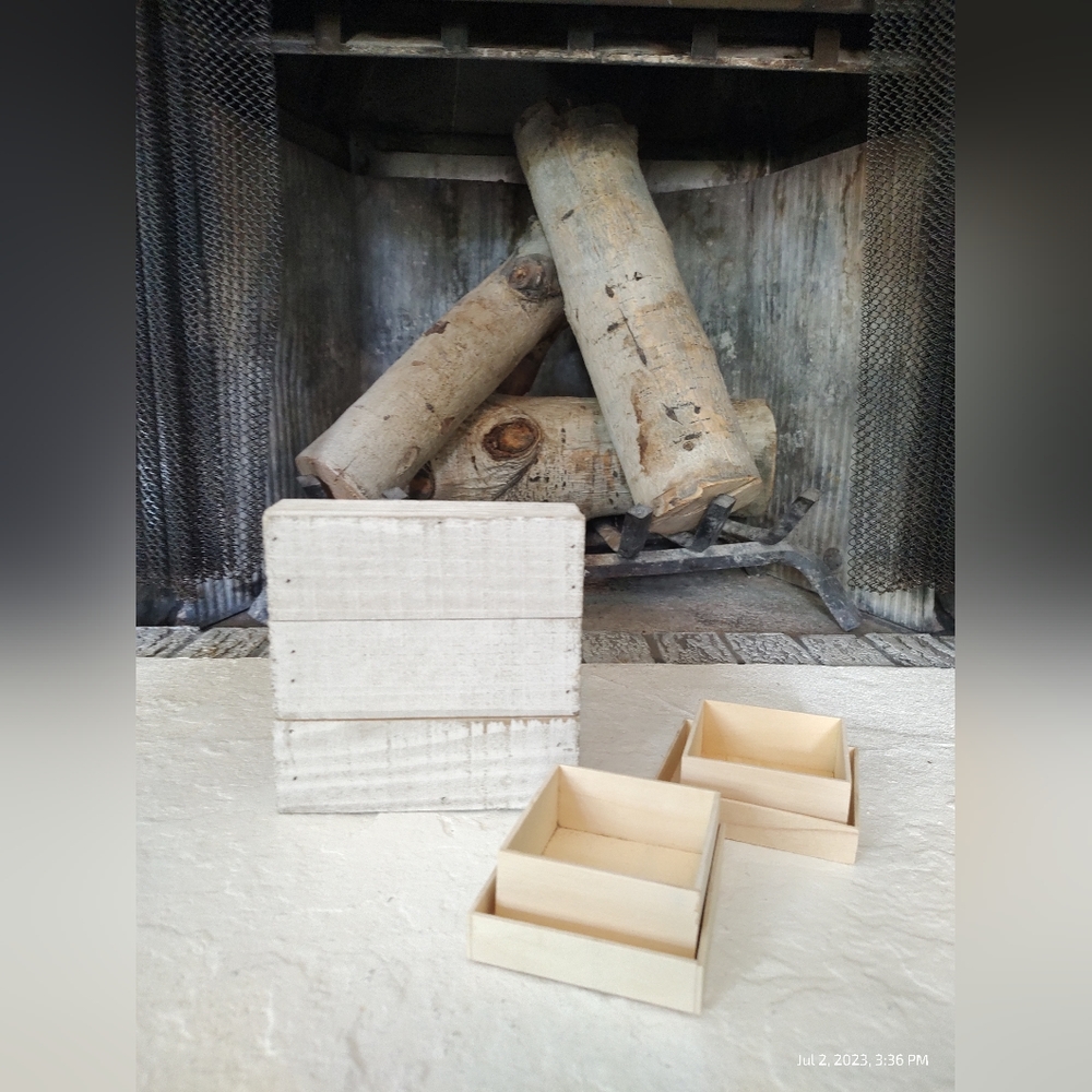 Crafting Boxes & Wood Frame